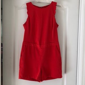 Dalia red romper